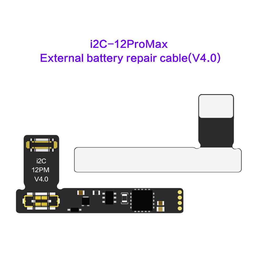 Nappe de programmation Tag-On FPC à clipser sur batterie i2C iPhone 12 Pro Max