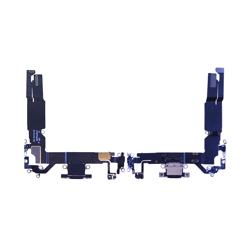 Nappe / Connecteur de Charge iPhone 16 Noir Reconditionné (PIEC)