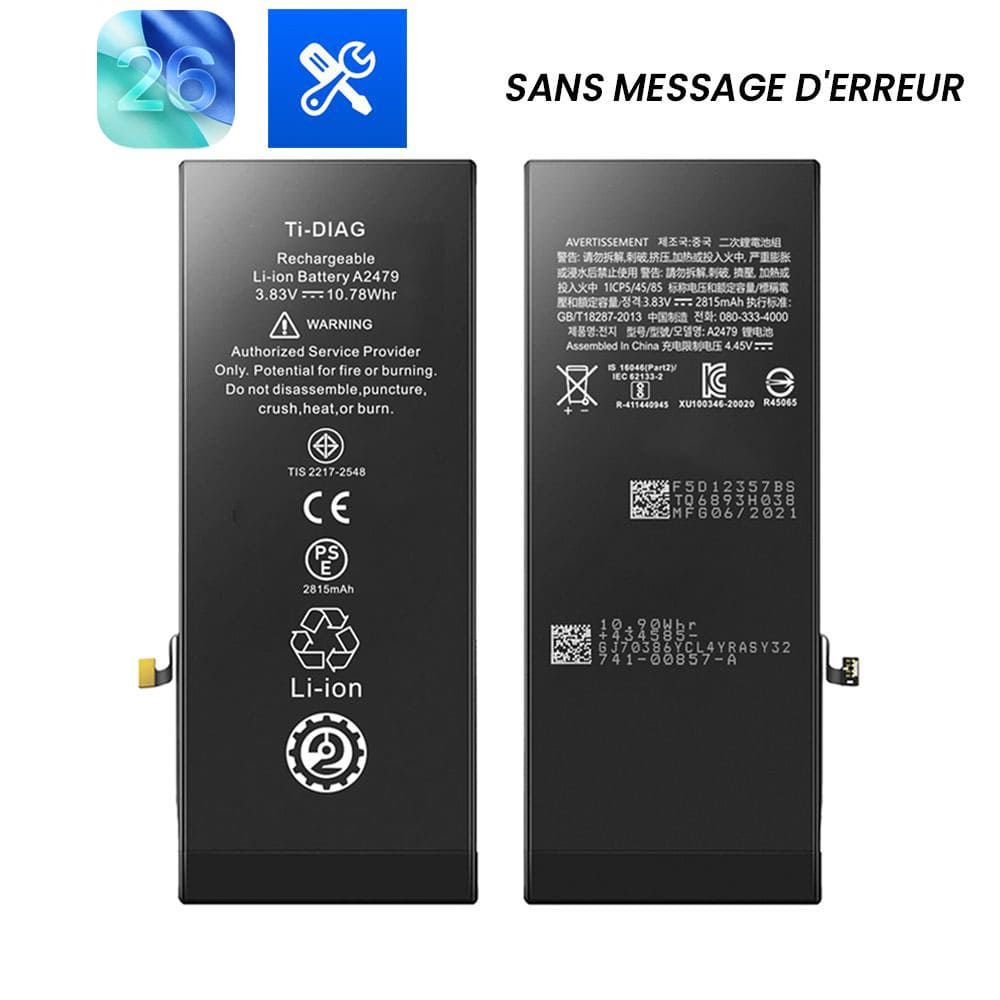 Batterie iPhone 12 / 12 Pro (Sans message d'erreur) Original Ti-DIAG