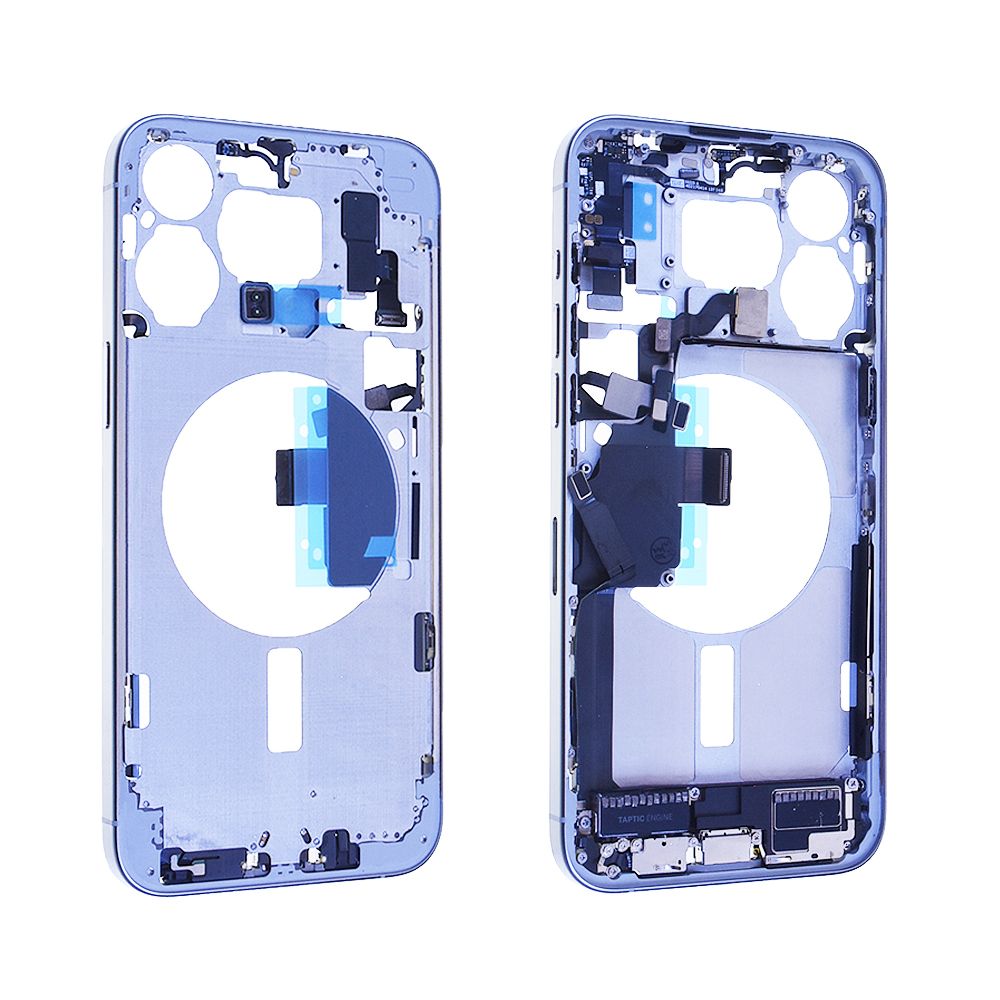 Châssis central assemblée iPhone 15 Pro Max Titane Naturel