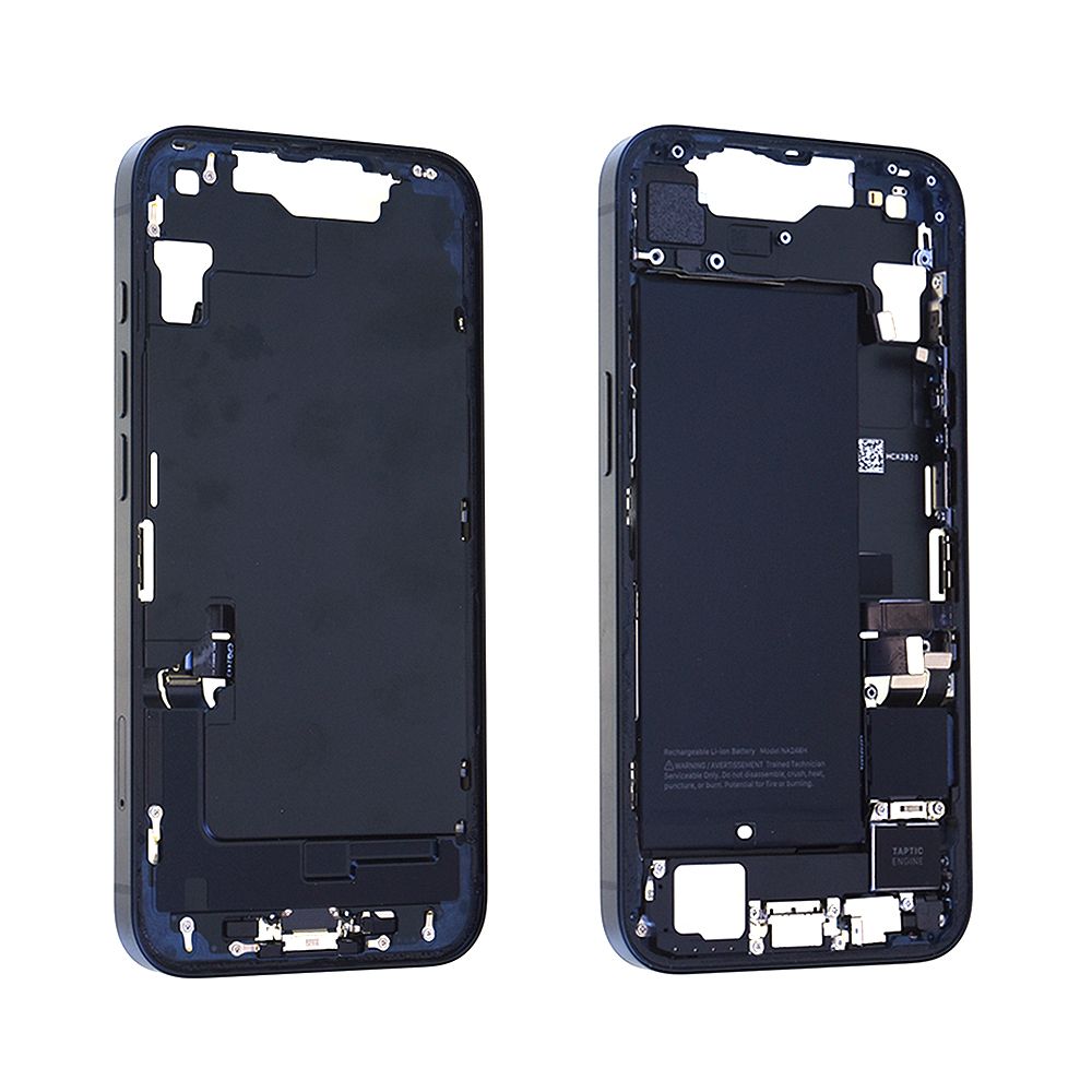 Châssis + Batterie iPhone 16e Noir Origine démonter (PIEC)