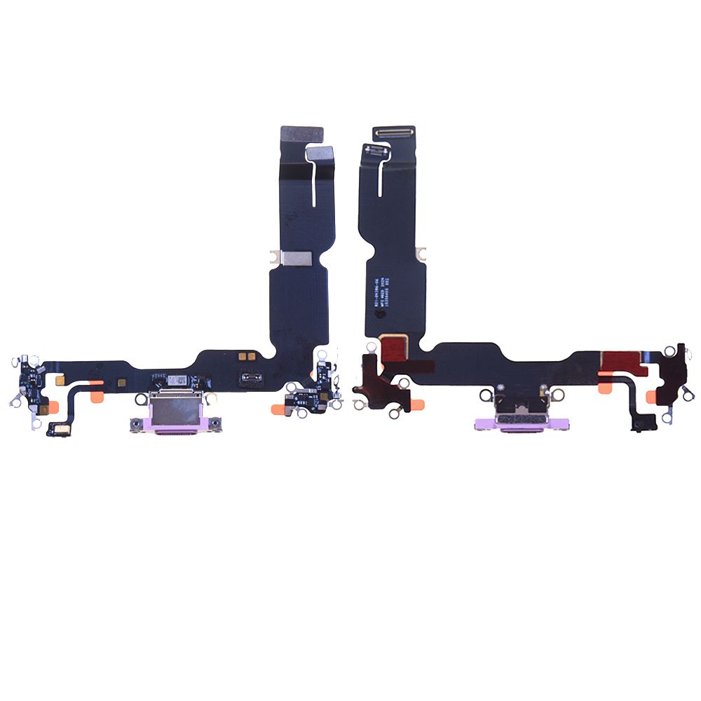 Nappe / Connecteur de Charge iPhone 15 Plus Rose (PIEC)