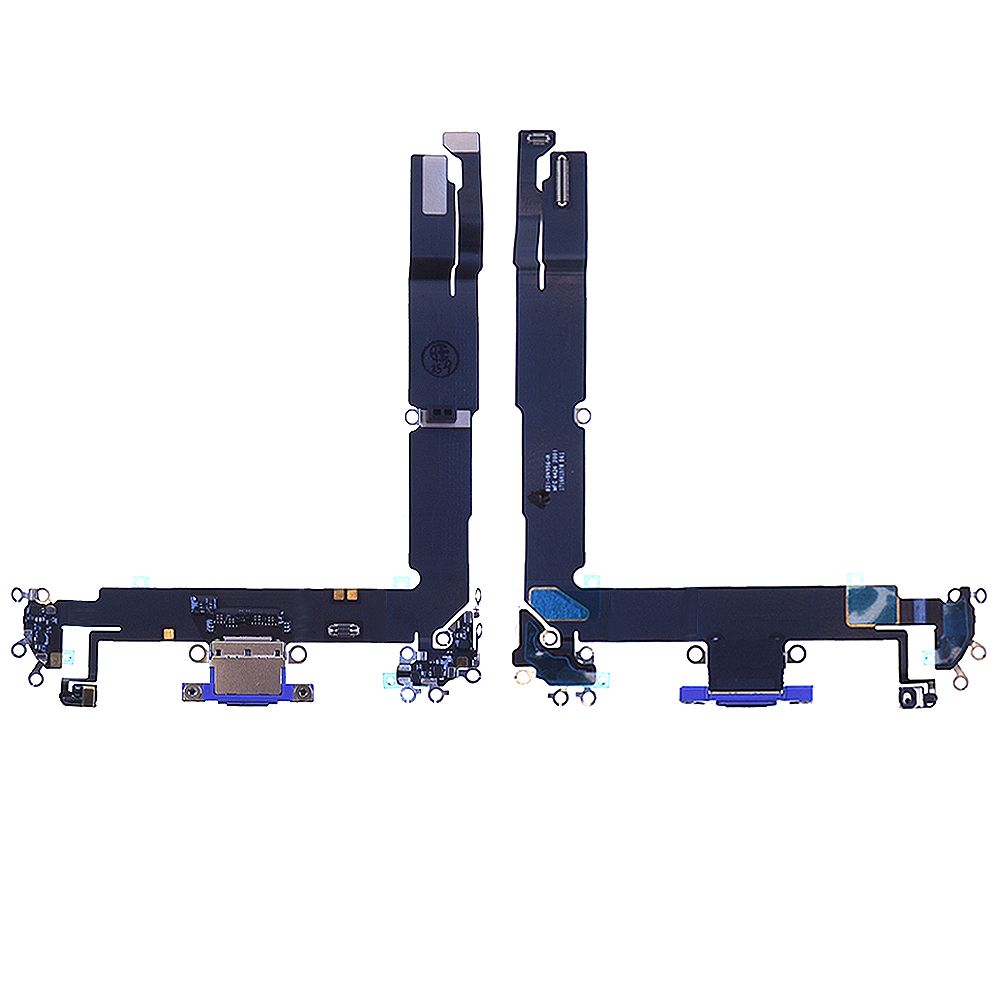 Nappe / Connecteur de Charge iPhone 16 plus Bleu (PIEC)