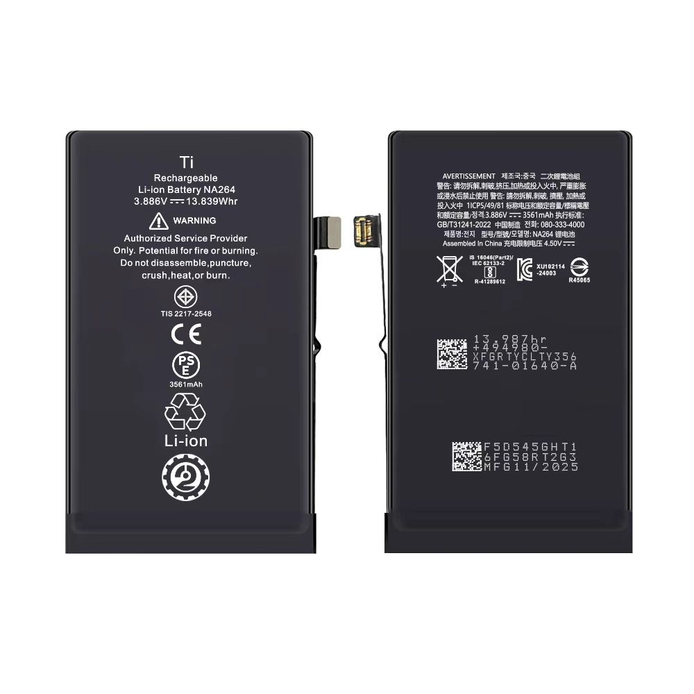 Batterie iPhone 16 Ti-Origine NA264