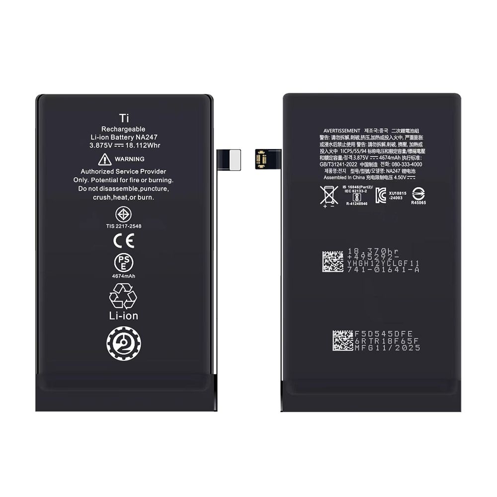 Batterie iPhone 16 Plus Ti-Origine NA247