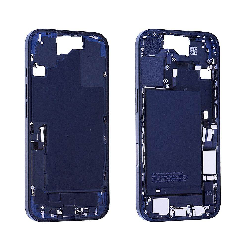 Châssis + Batterie iPhone 16 Noir Origine démonter E-sim (PIEC)