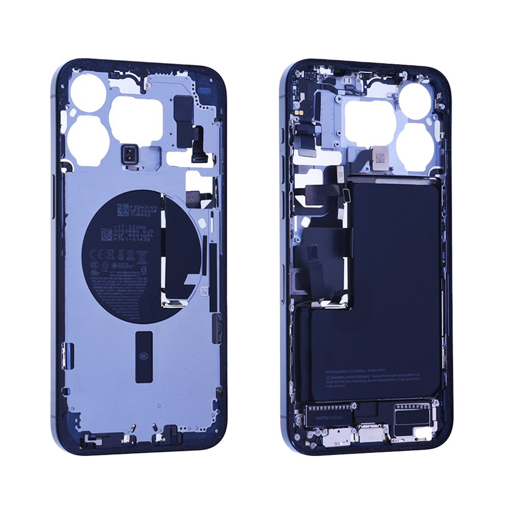 Châssis + Batterie Iphone 15 Pro Max Noir origine démonter