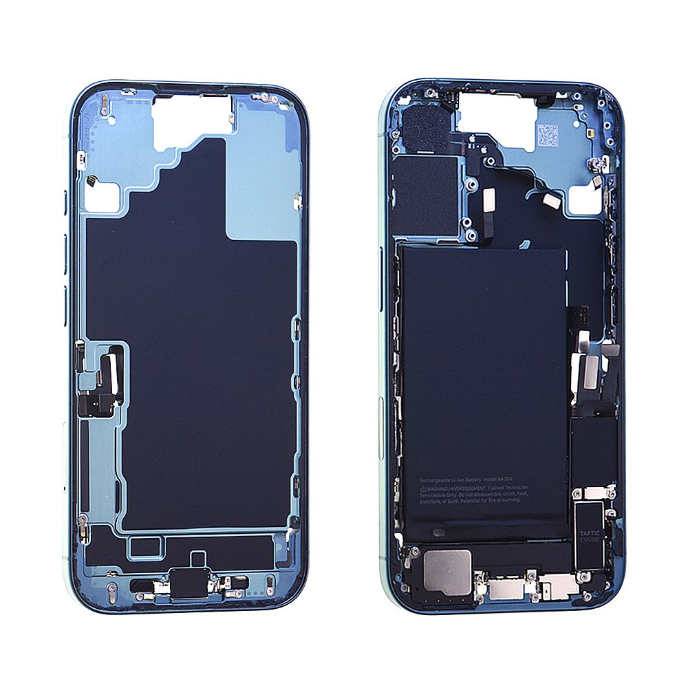 Châssis / Batterie Apple iPhone 16 Vert Origine démonter