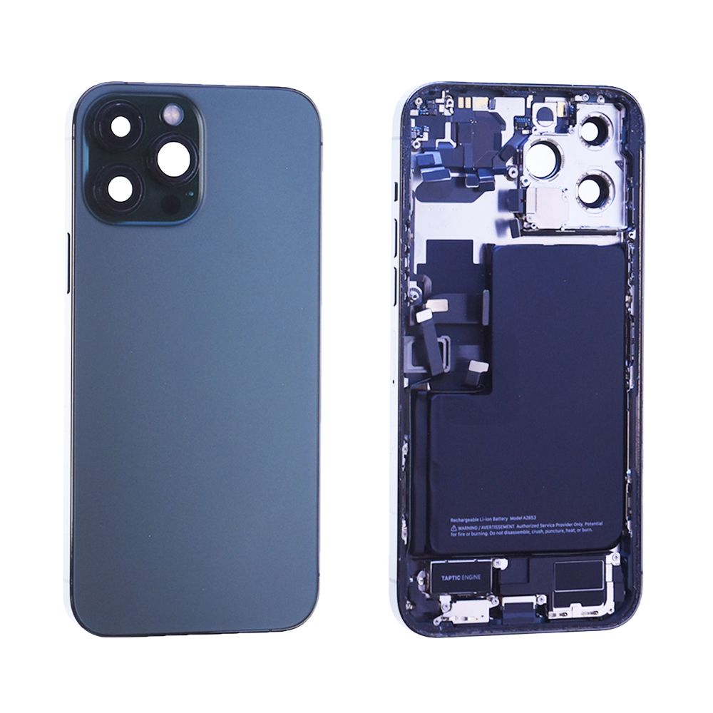 Vitre Arrière + Châssis + Batterie iPhone 13 Pro Max Vert Occasion (PIEC)