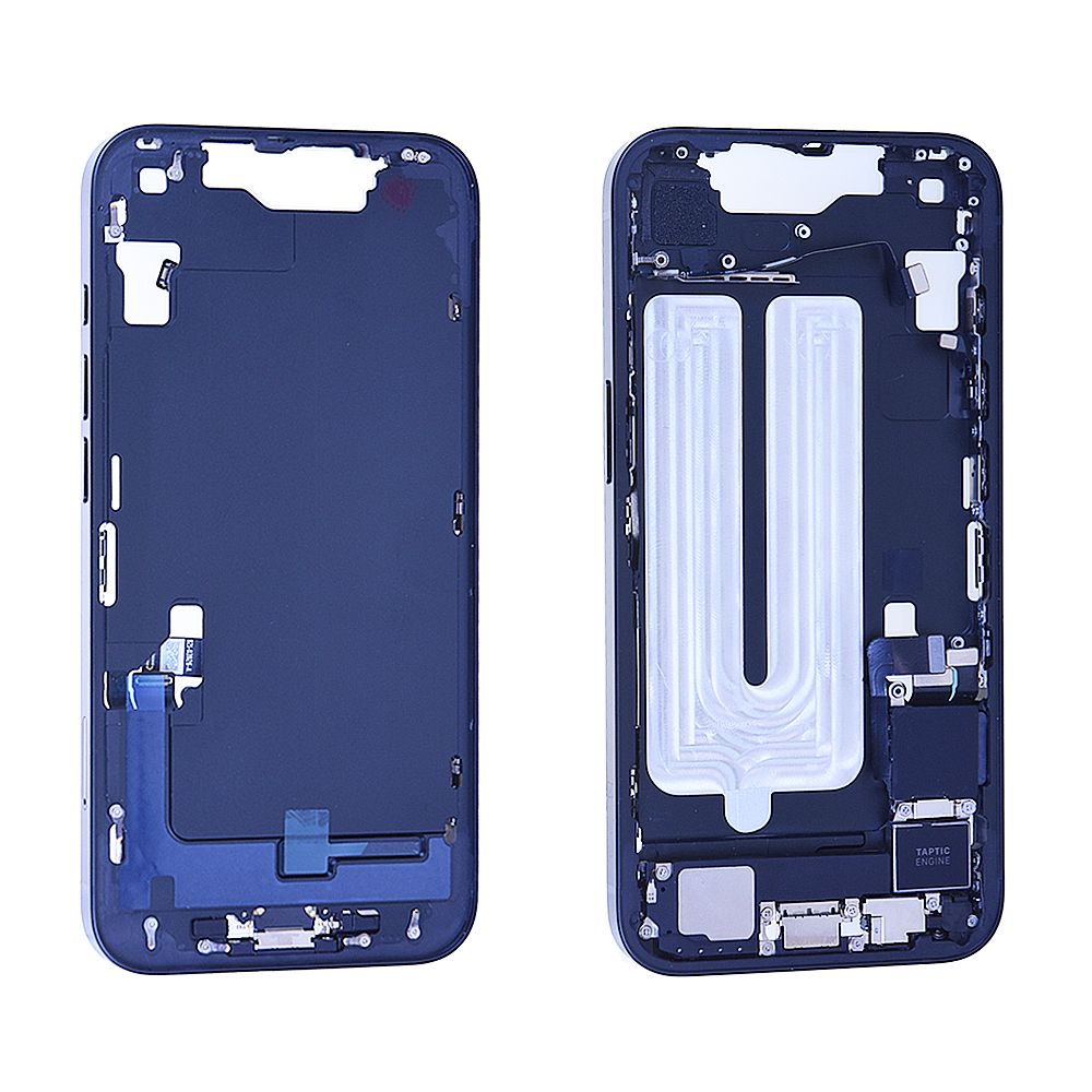 Châssis central iPhone 16e Noir (PIEC)