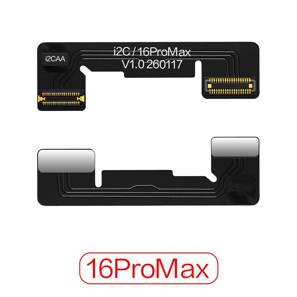 Nappe de réparation face ID Tag-On FPC à clipser sans soudure I2C iPhone 16 Pro Max