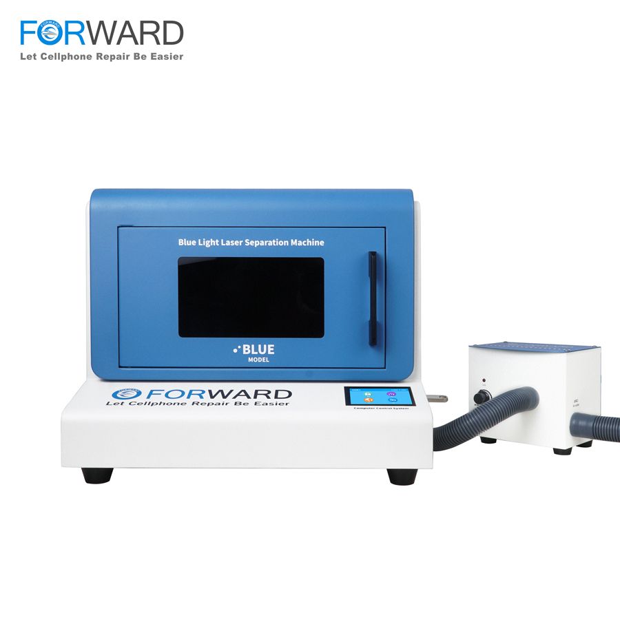 Découpeuse Laser avec extracteur de fumée Blue Light Forward