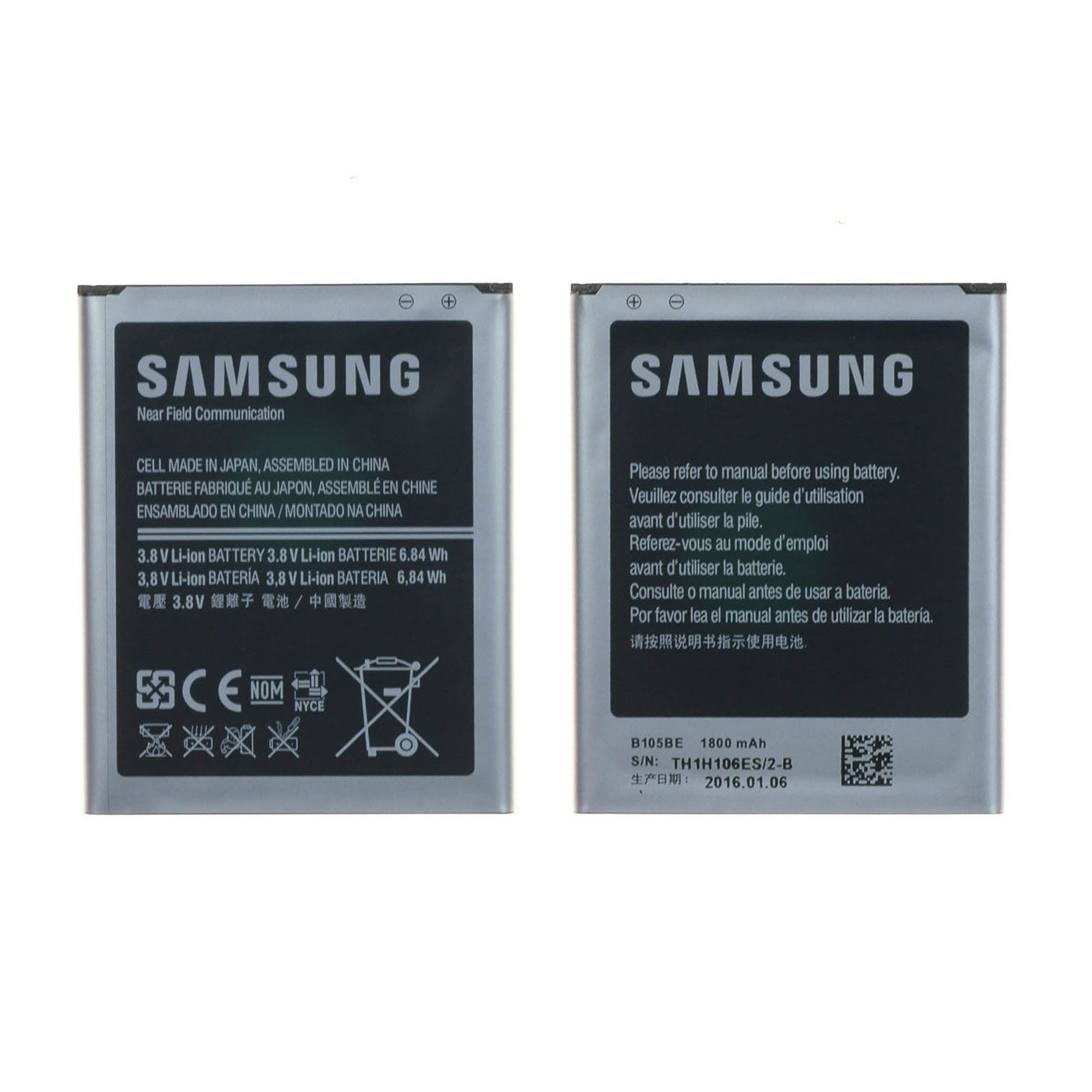 Batterie EB-B220AC Samsung Galaxy Grand 2 (G7105) Origine