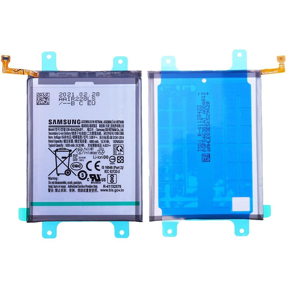 Batterie Samsung Galaxy A72 (A725F) / A32 5G ( A326B ) / A42 5G ( A426B ) / M32 4G (M325F) EB-BA426ABY Origine