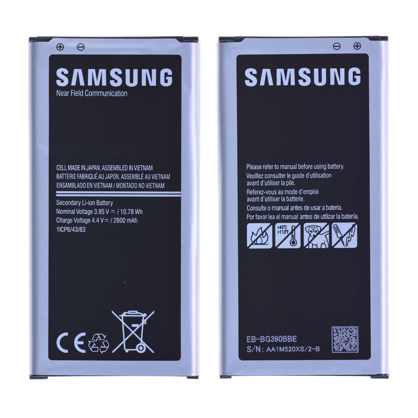 Batterie Samsung Galaxy Xcover 4 EB-BG390BBE Origine