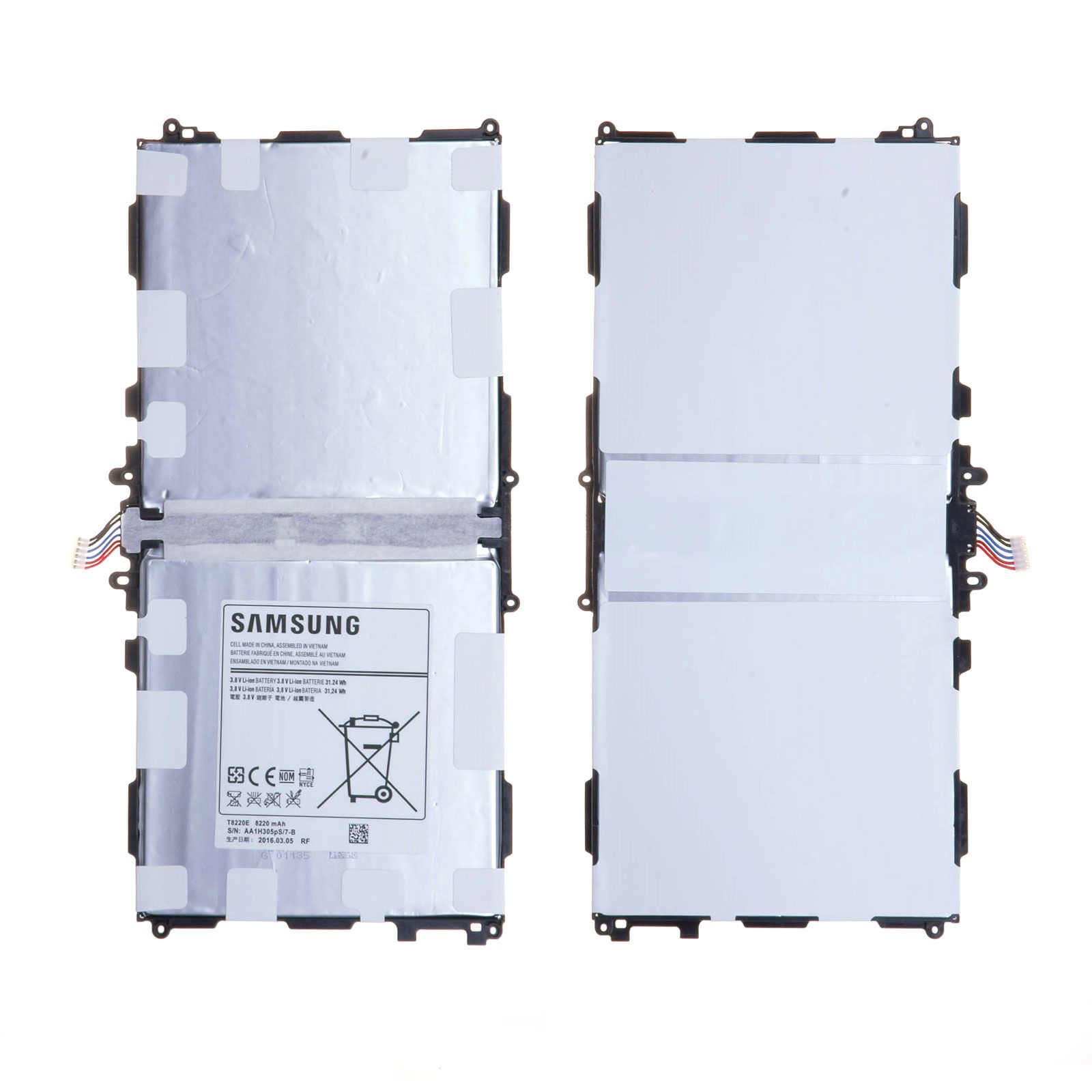 Batterie T8220E Samsung Galaxy Note 10.1 2014 (P600/P605) / Tab Pro 10.1 (T520)