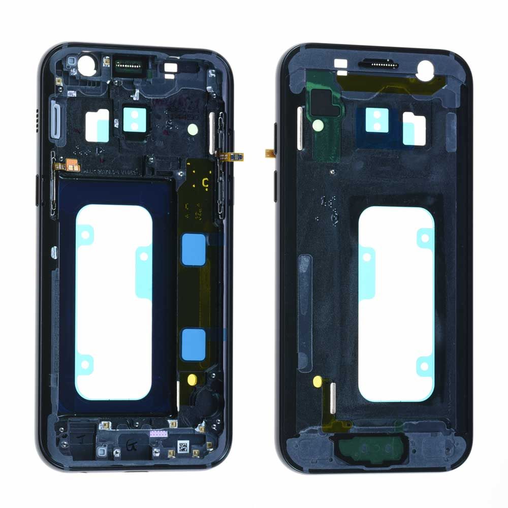 Châssis central Samsung Galaxy A3 2017 (A320F) Noir Origine