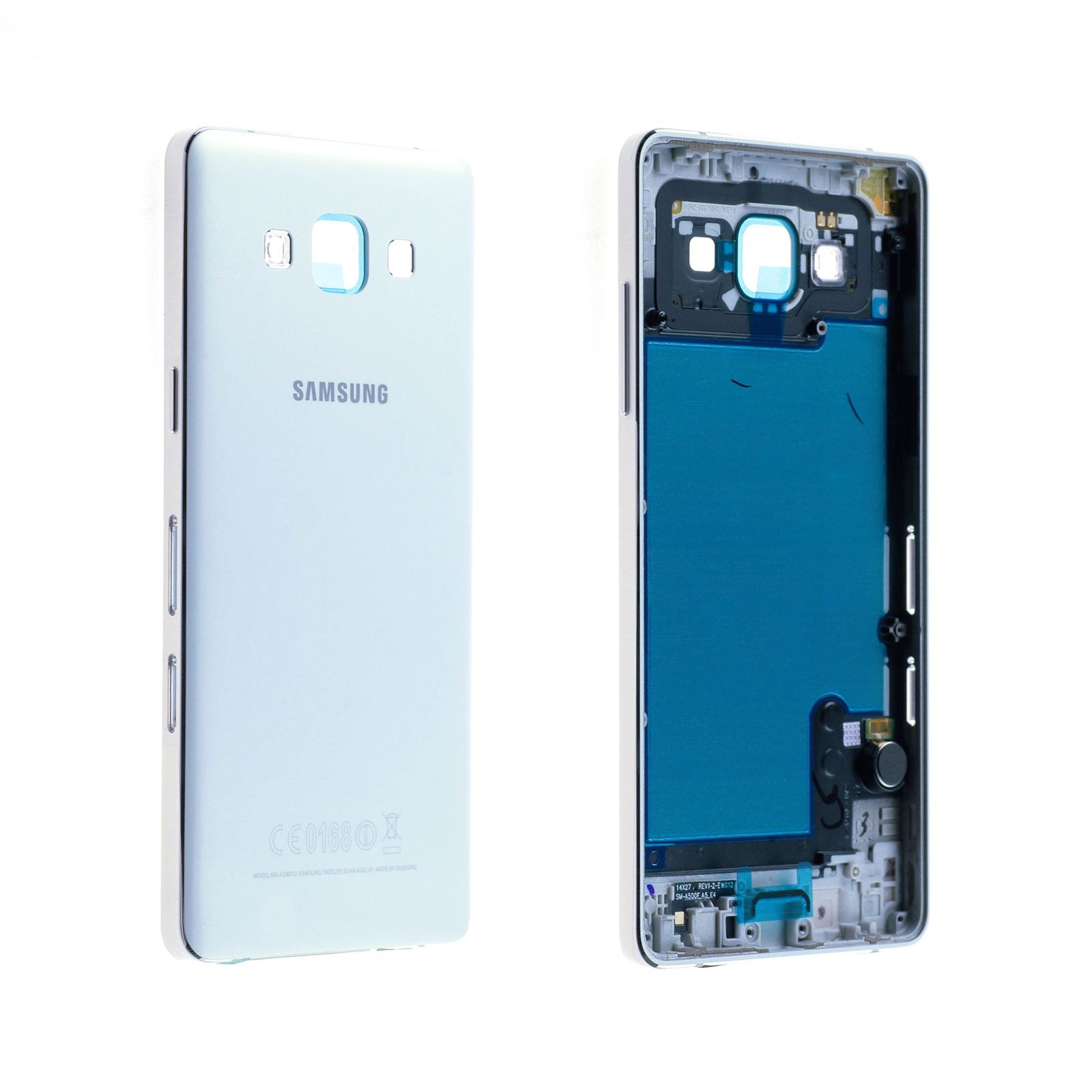 Châssis central Coque arrière Samsung Galaxy A5 (A500FU) Blanc Origine