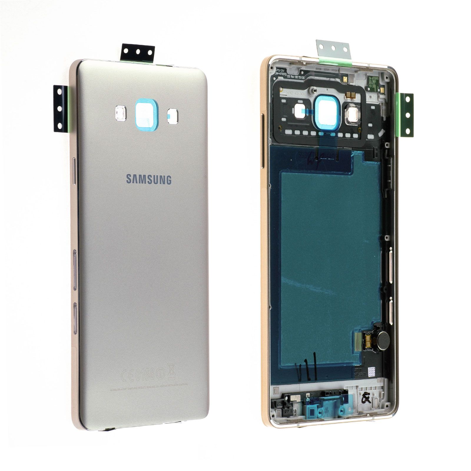Châssis central Coque arrière Samsung Galaxy A7 (A700F) Or Origine