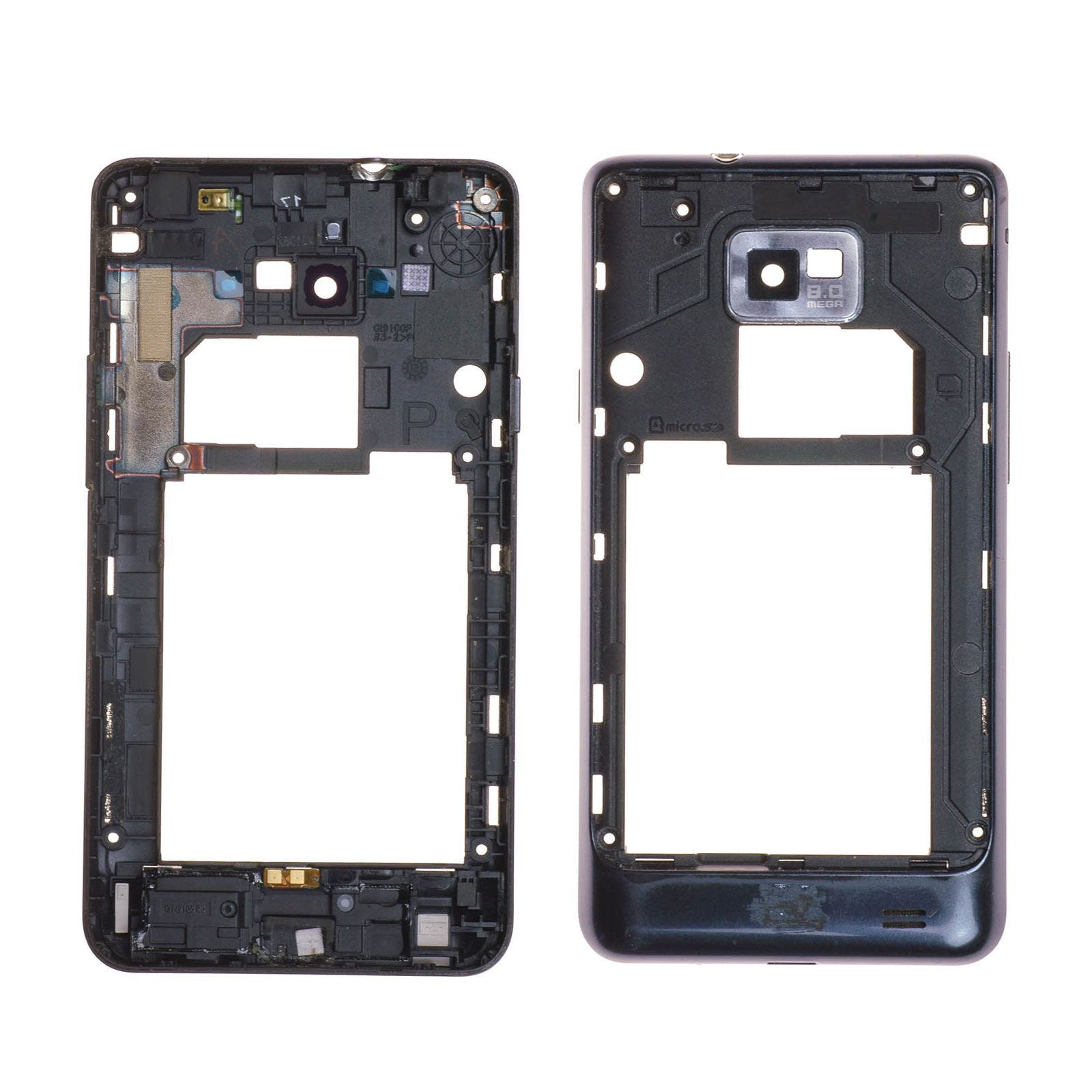 Châssis central d'occasion Samsung Galaxy S2 Plus (i9105) Noir
