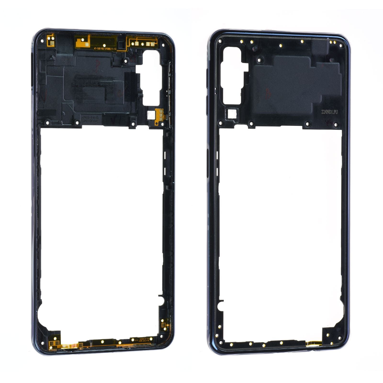 Châssis central Samsung Galaxy A7 2018 (A750F) Noir Occasion