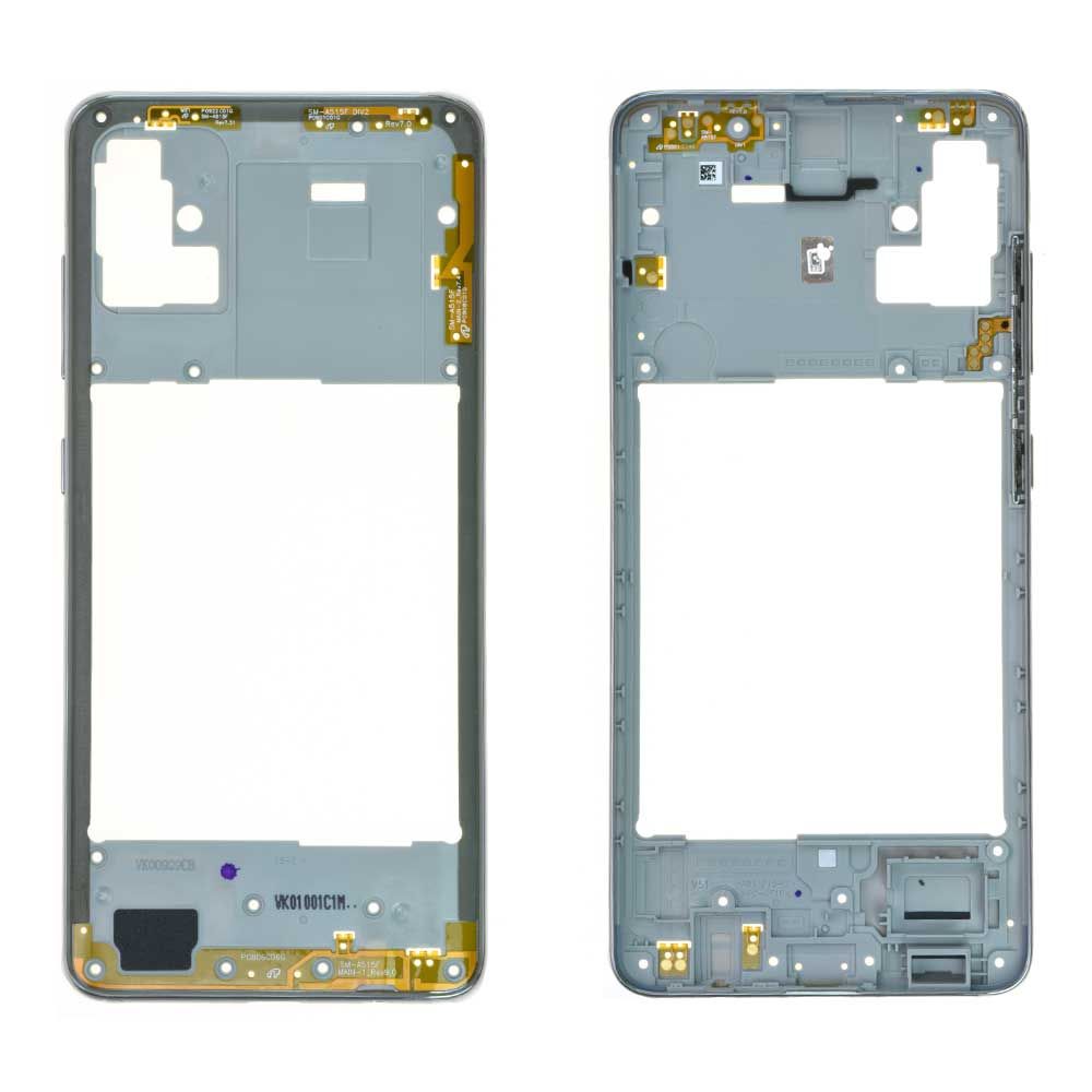 Châssis Central Samsung Galaxy A51 (A515F)  Blanc Original