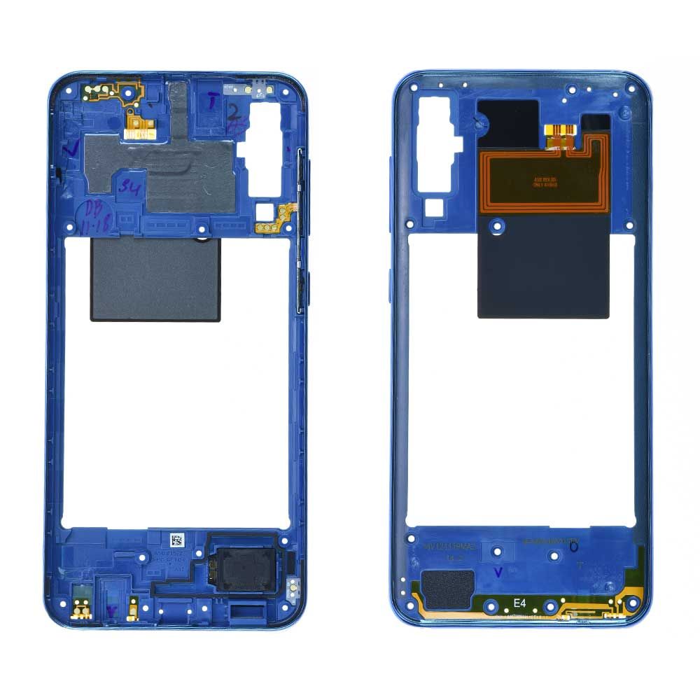 Châssis central Samsung Galaxy A50 (A505F) Bleu