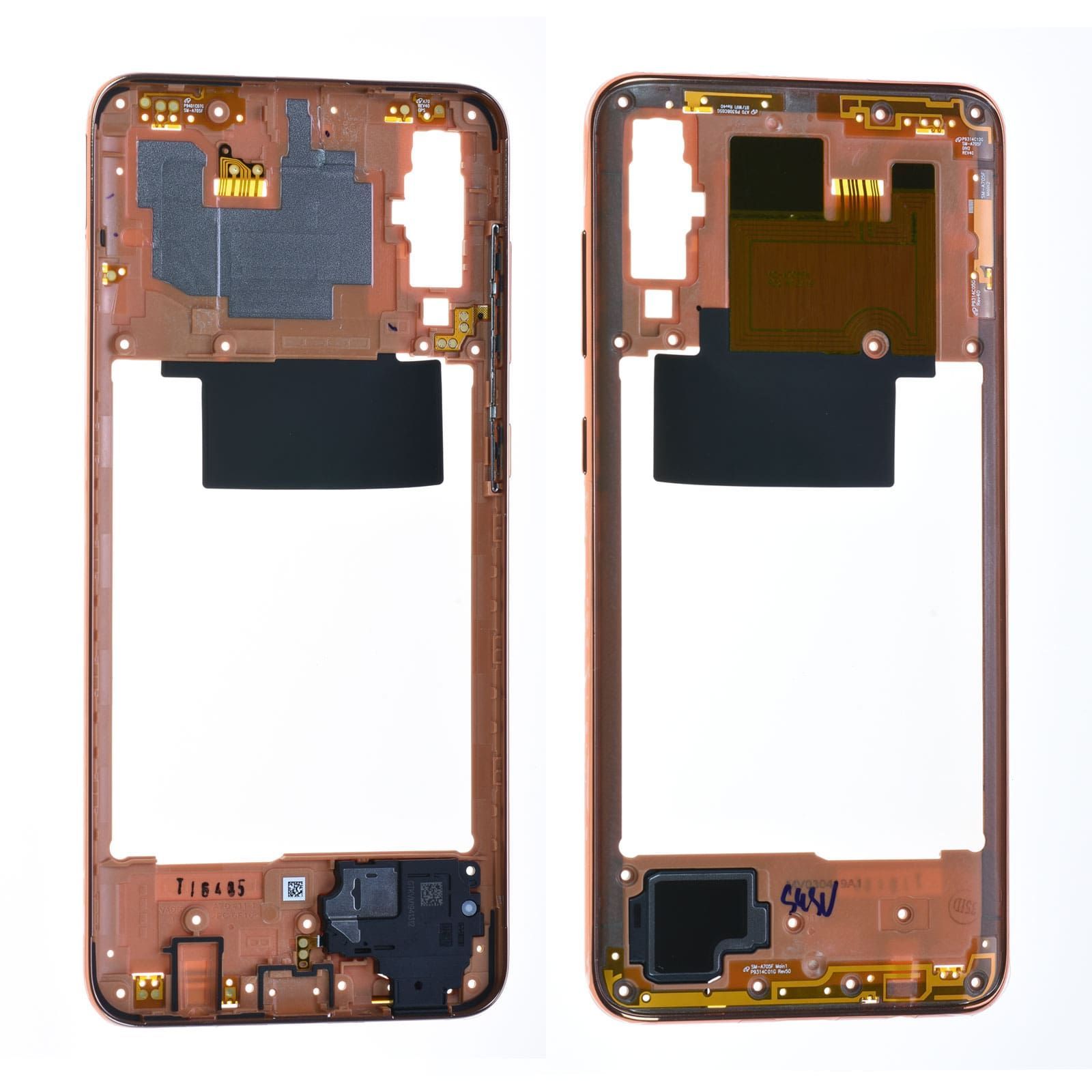 Châssis central Samsung Galaxy A70 (A705F) Corail Occasion
