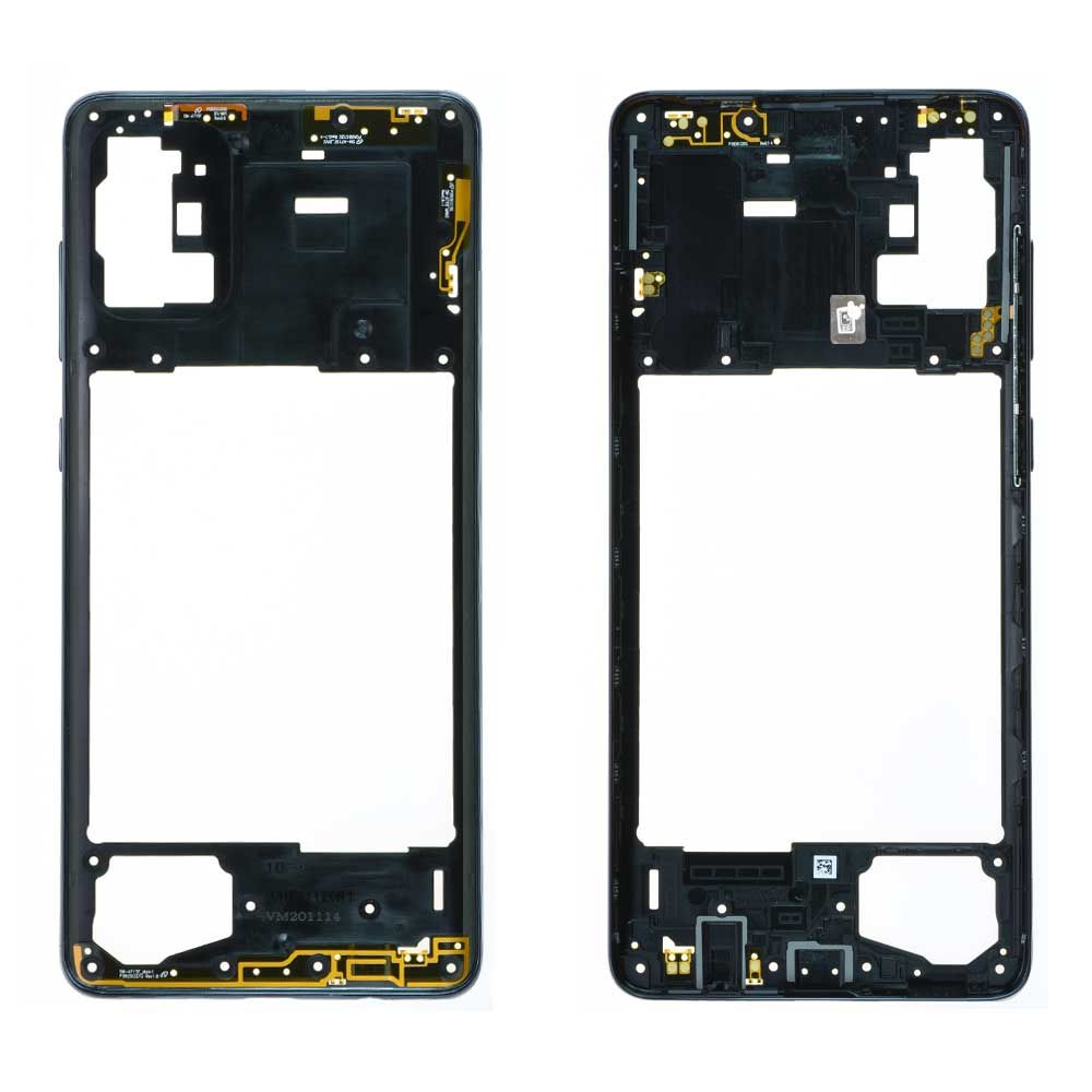 Châssis Central Samsung Galaxy A71 (A715F) Noir Origine
