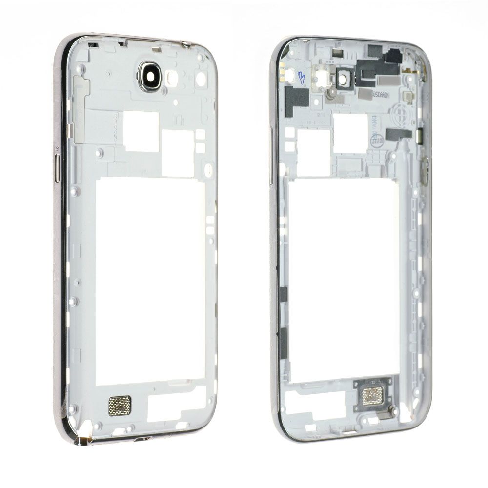 Châssis central Samsung Galaxy Note 2 4G (N7105) Blanc