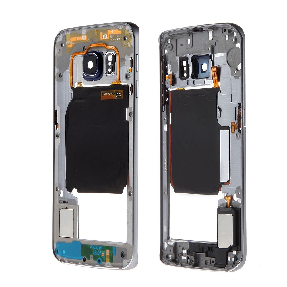 Châssis central Samsung Galaxy S6 Edge (G925F) Noir Cosmos