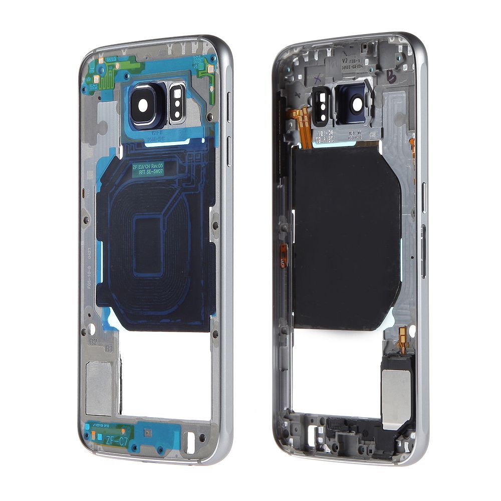 Châssis central Samsung Galaxy S6 (G920F) Noir Cosmos Origine