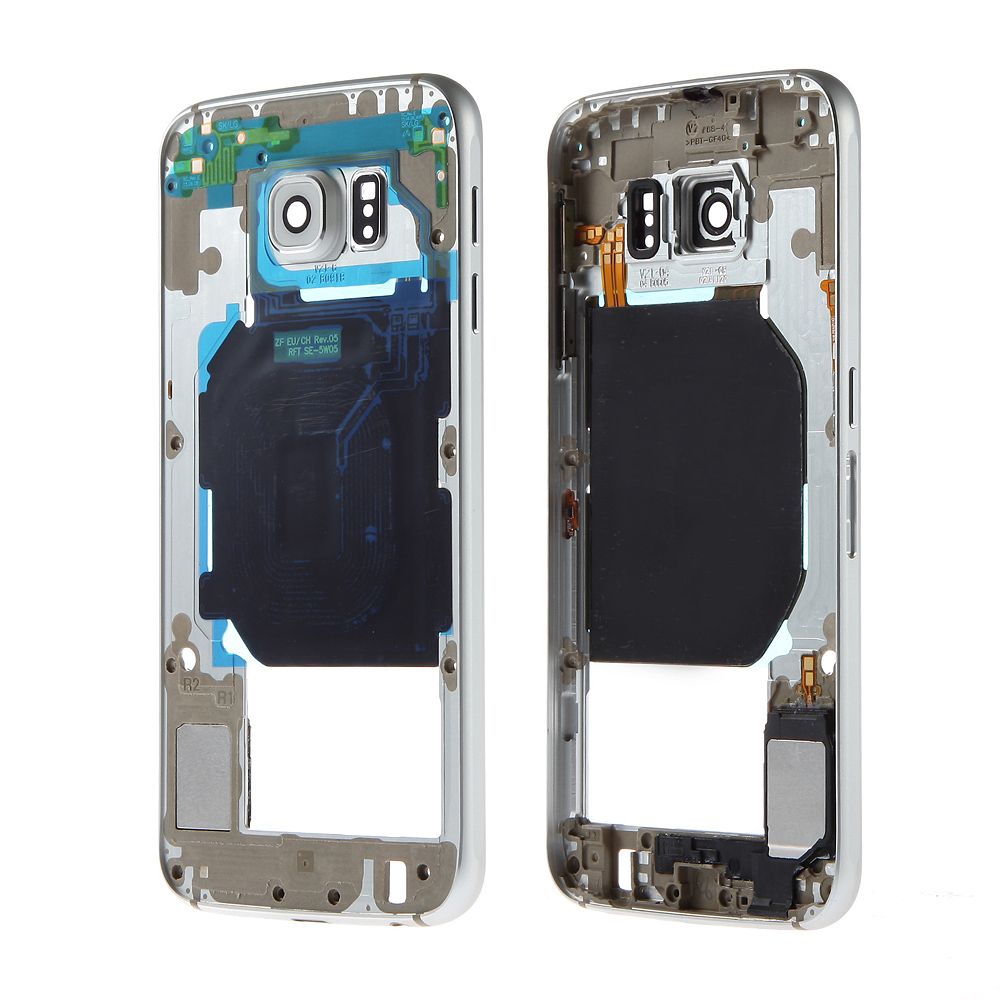 Châssis Central Samsung Galaxy S6 (G920F) Blanc Astral Origine
