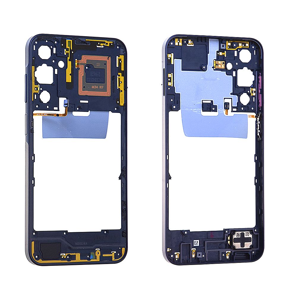 Chassis complet + NFC + Lecteur empreinte + Haut Parleur Samsung Galaxy A25 5G (A256B) occasion ABC Mix (PIEC)