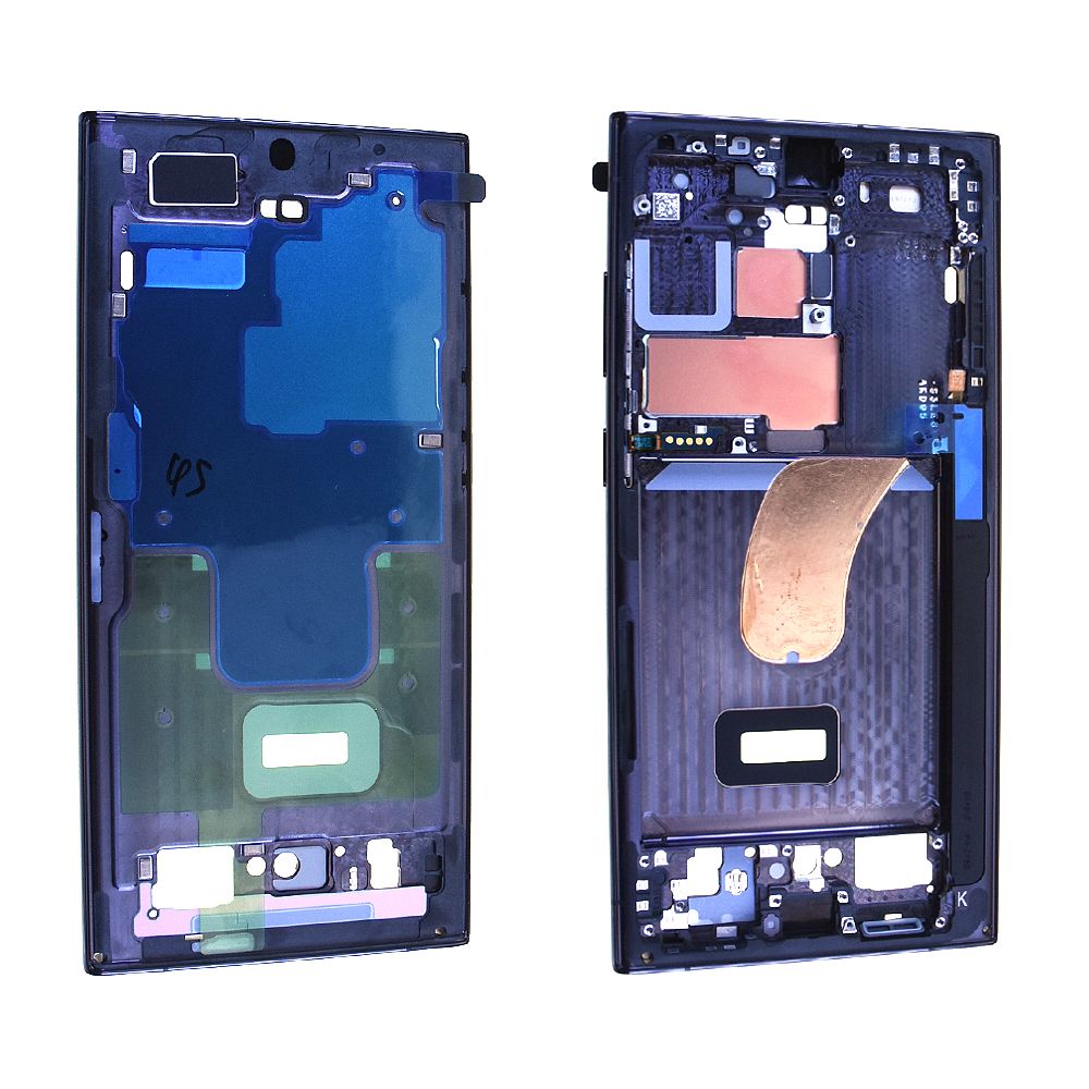 Châssis écran Samsung Galaxy S23 Ultra (S918B) Noir Origine