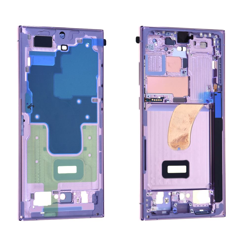 Châssis écran Samsung Galaxy S23 Ultra (S918B) Violet Origine