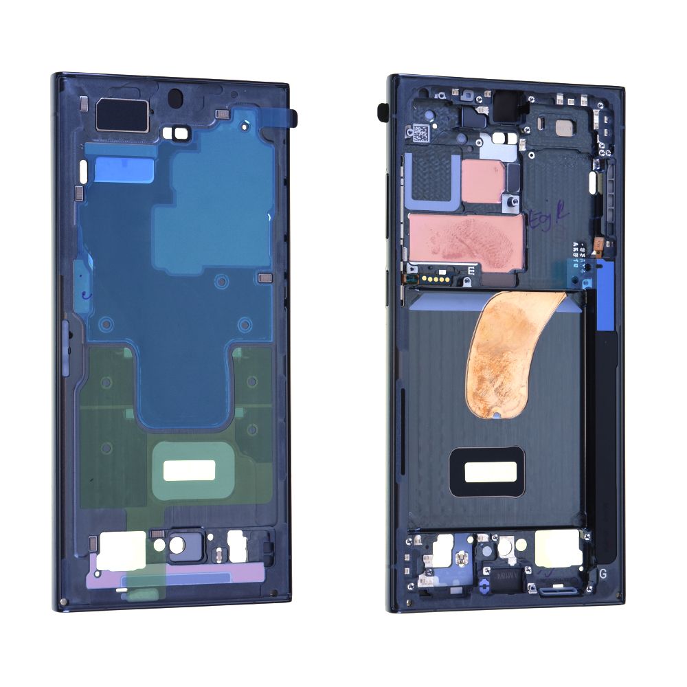 Châssis écran Samsung Galaxy S23 Ultra (S918B) Vert Origine