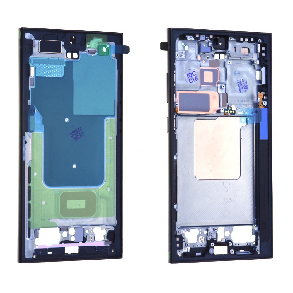 Châssis écran Samsung Galaxy S24 Ultra (S928B) Titane Noir Origine