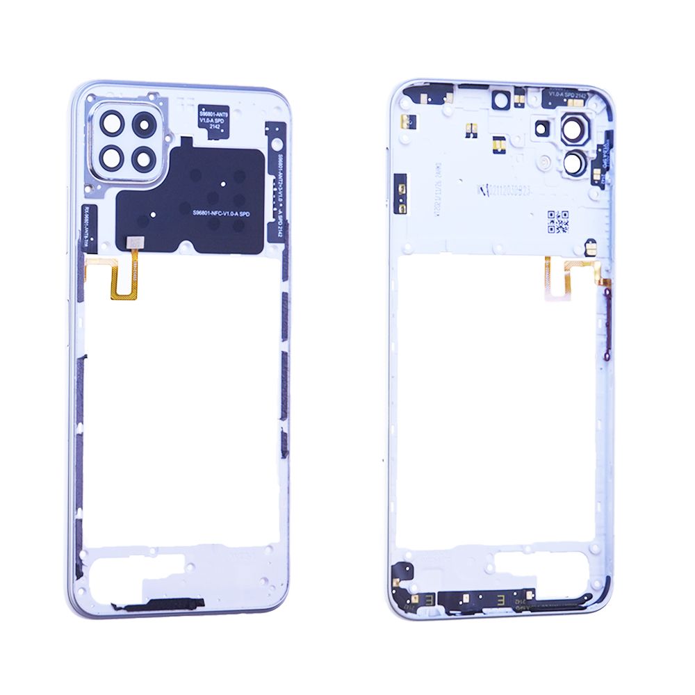 Chassis + NFC + Lecteur empreinte Samsung Galaxy A22 (A226B) Blanc occasion ABC Mix (PIEC)