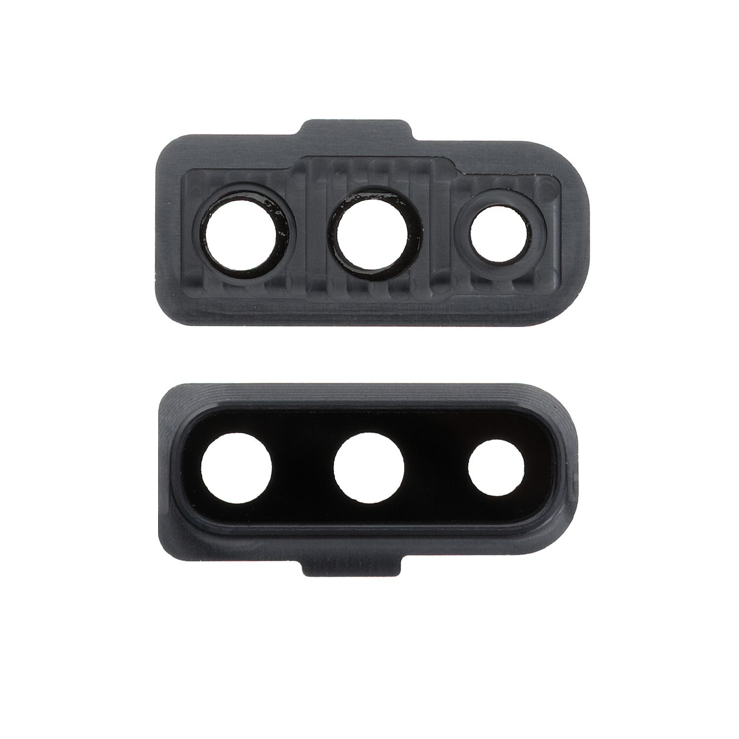 Contour / Vitre cache caméra arrière Samsung Galaxy A70 (A705F) Noir