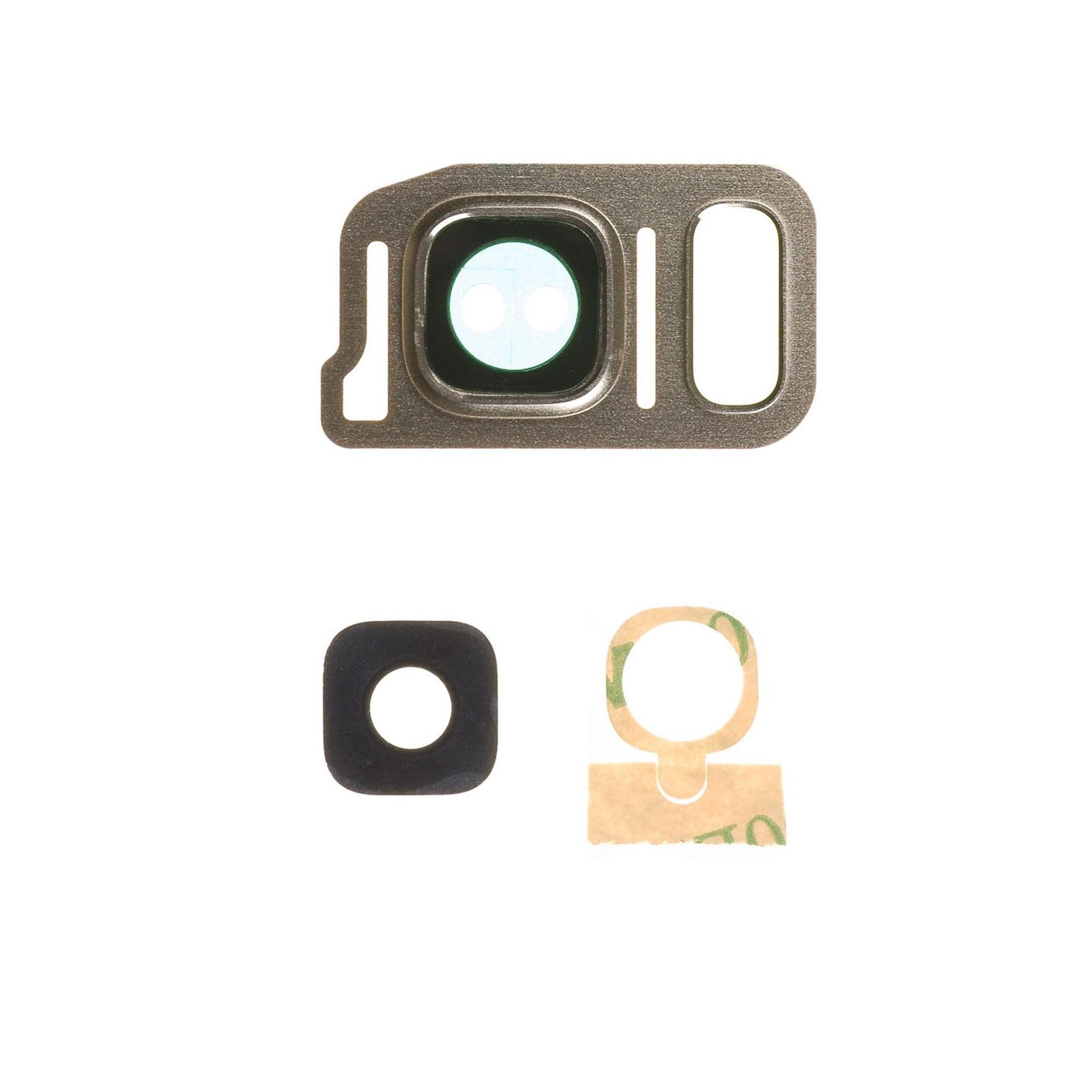 Contour / Vitre cache caméra arrière Samsung Galaxy Note 7 (N930F) Or
