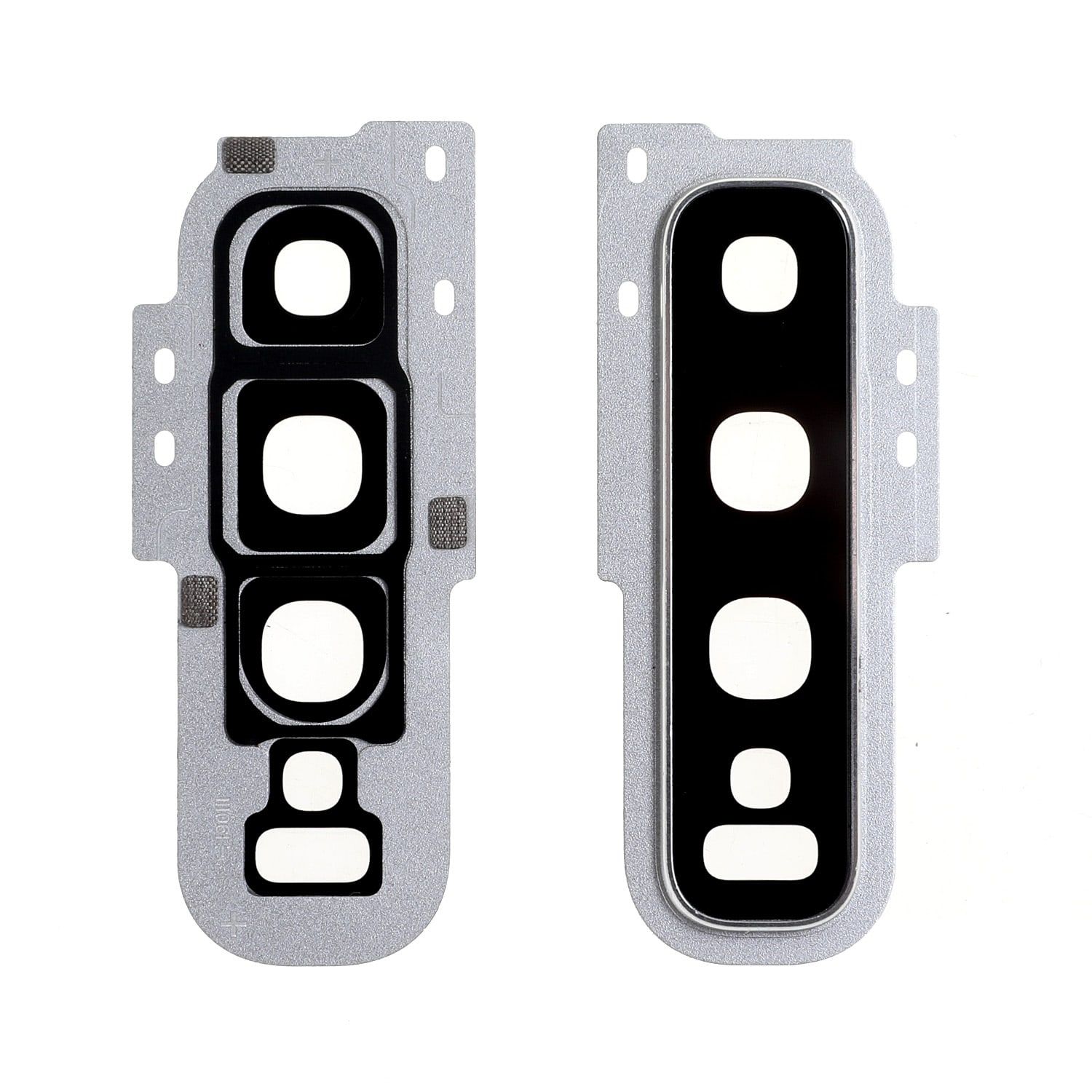 Contour / Vitre cache caméra arrière Samsung Galaxy S10 (G973F) Blanc Prisme