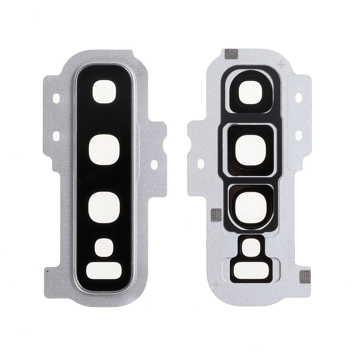 Contour / Vitre cache caméra arrière Samsung Galaxy S10+ (G975F) Blanc Prisme