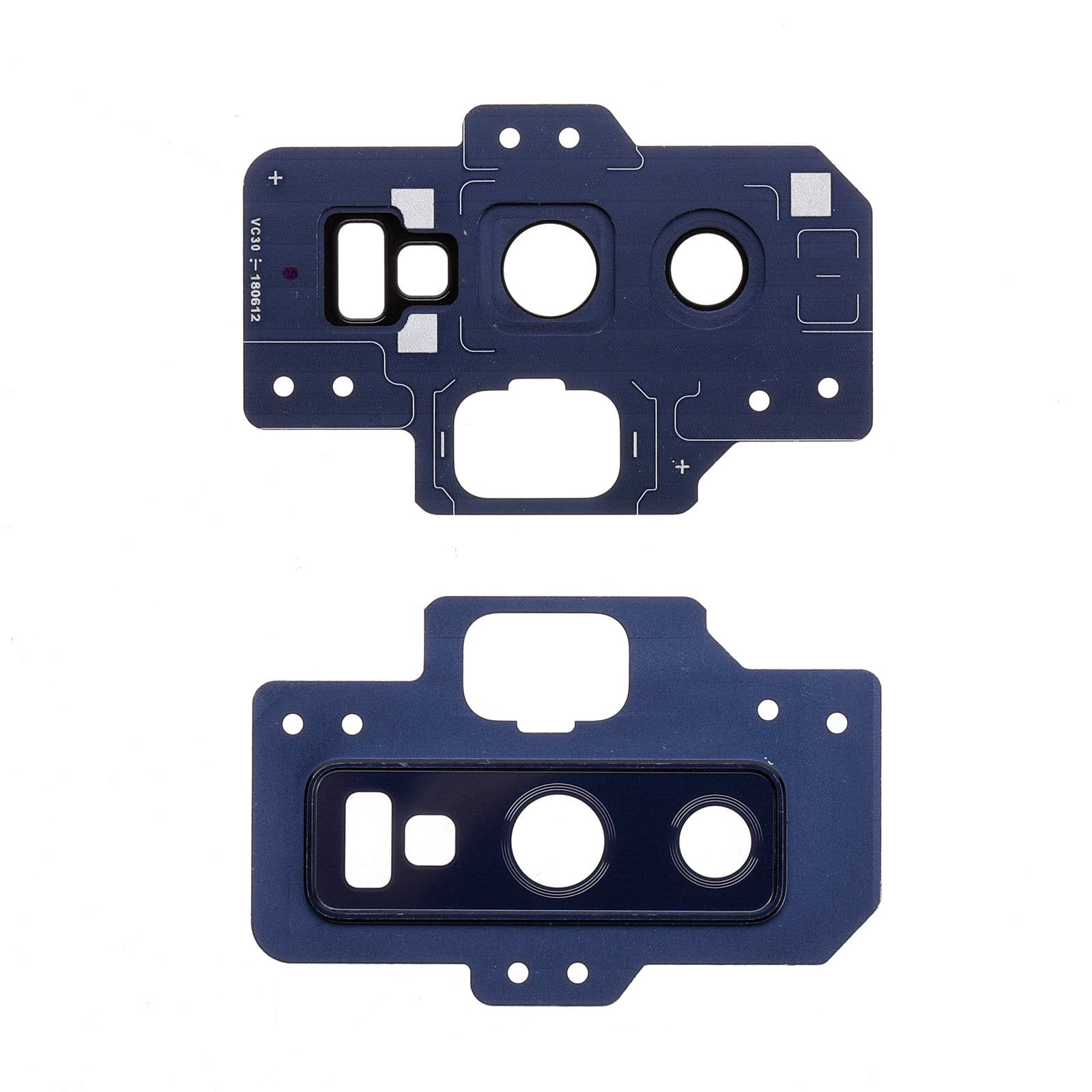 Contour / Vitre cache caméra Samsung Galaxy Note 9 (N960F) Bleu Cobalt