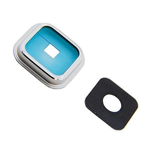 Contour / Vitre cache caméra Samsung Galaxy S5 (G900F) Argent