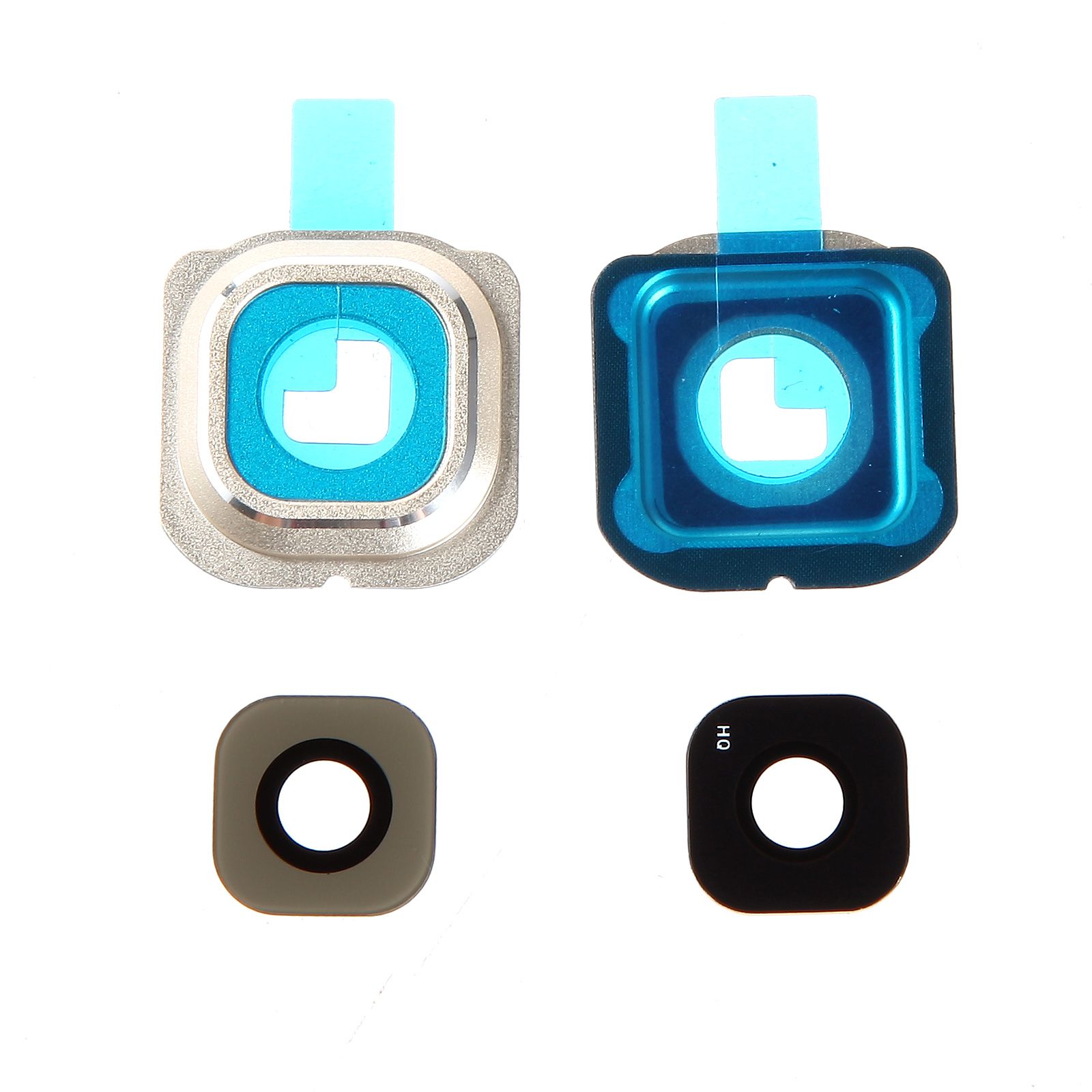 Contour / Vitre cache caméra Samsung Galaxy S6 Edge (G925F) Or Origine