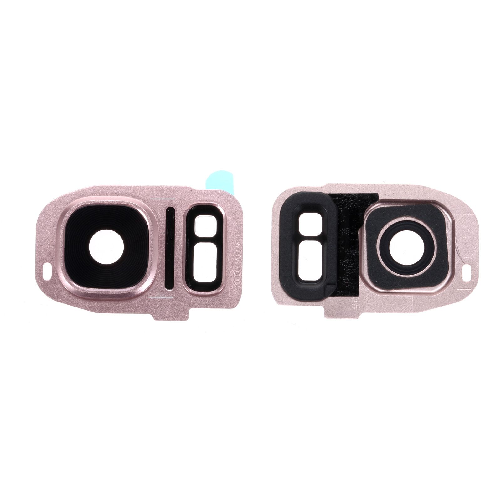 Contour / Vitre cache caméra Samsung Galaxy S7 (G930F) / S7 Edge (G935F) Rose