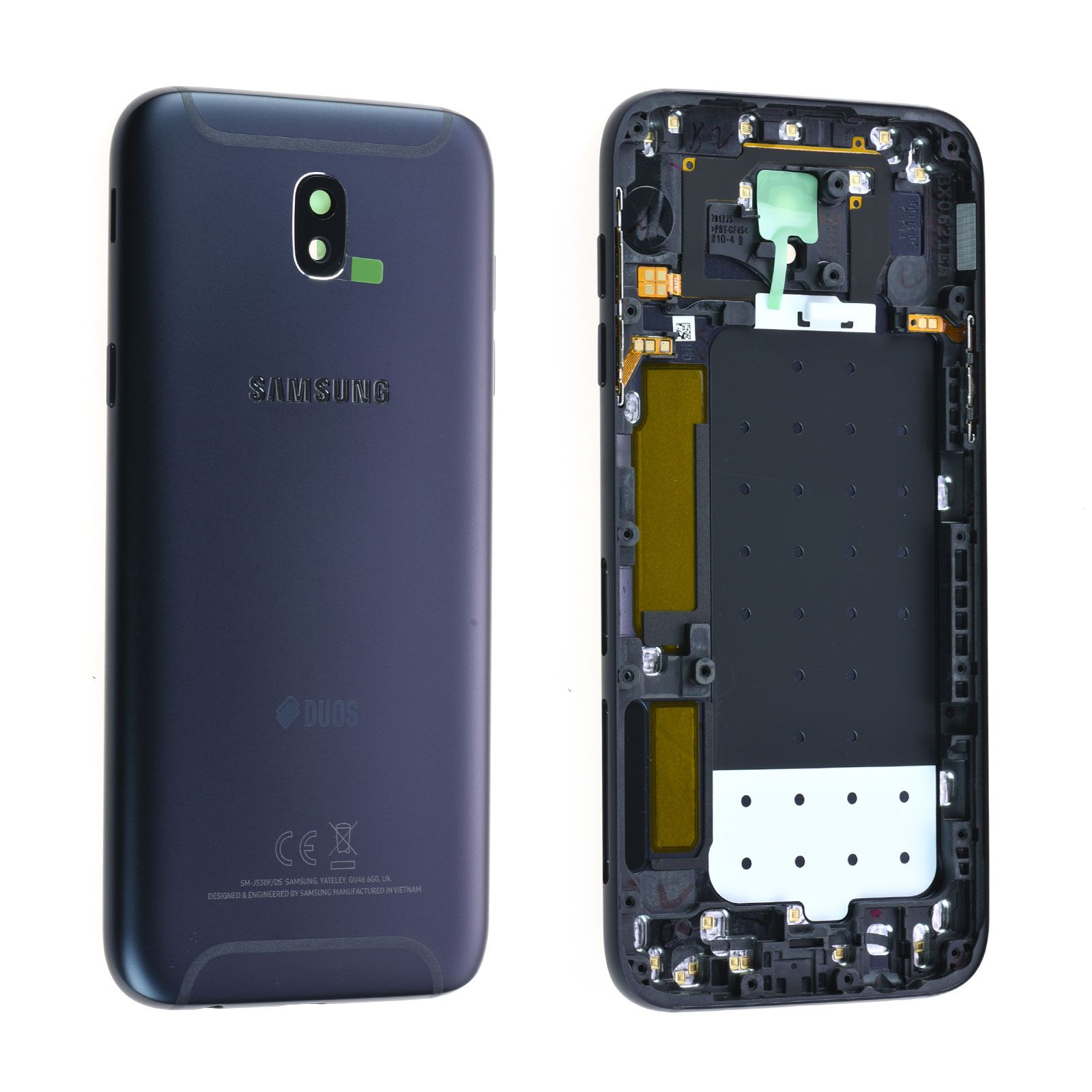 Coque arrière (Duos) Samsung Galaxy J5 2017 (J530F) Noir