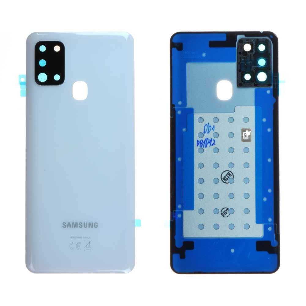 Vitre Arrière Samsung Galaxy A21s 2020 (A217F) Blanc Origine