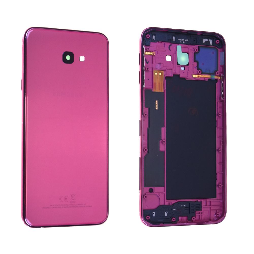 Coque Arrière Samsung Galaxy J4+ (J415F) GH82-18155C Rose Origine